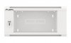 Lanberg Szafa instalacyjna RACK wisząca 19 cali 4U 600 szara WFFA-5604-10S